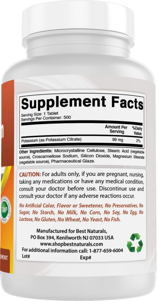 Empaque y frasco de Best Naturals