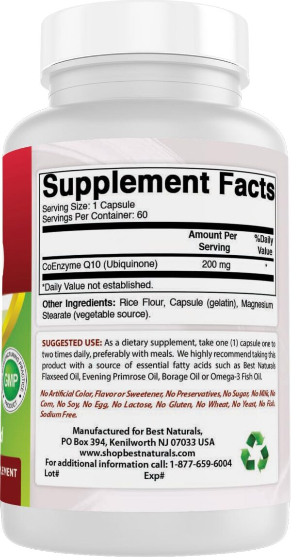 Version 1.0.0 Detalle de la cápsula CoQ10