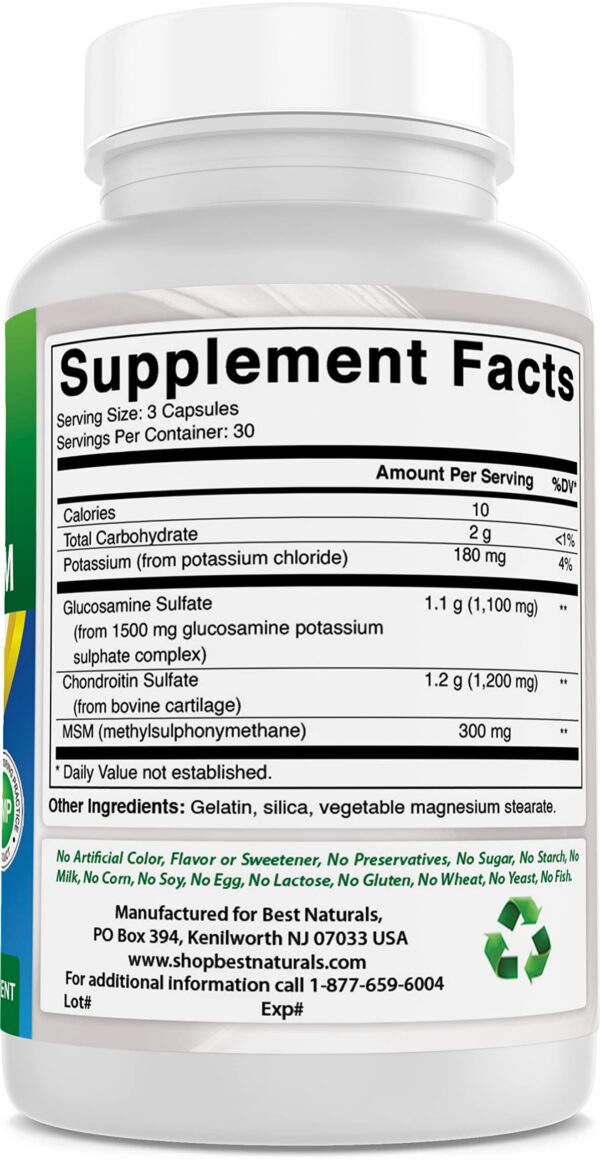 Vista lateral del frasco con información de ingredientes