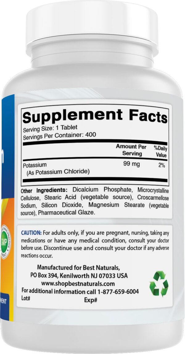 Detalle de la etiqueta GMP en empaque