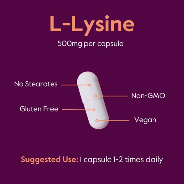 Etiqueta de ingredientes de L-Lysine