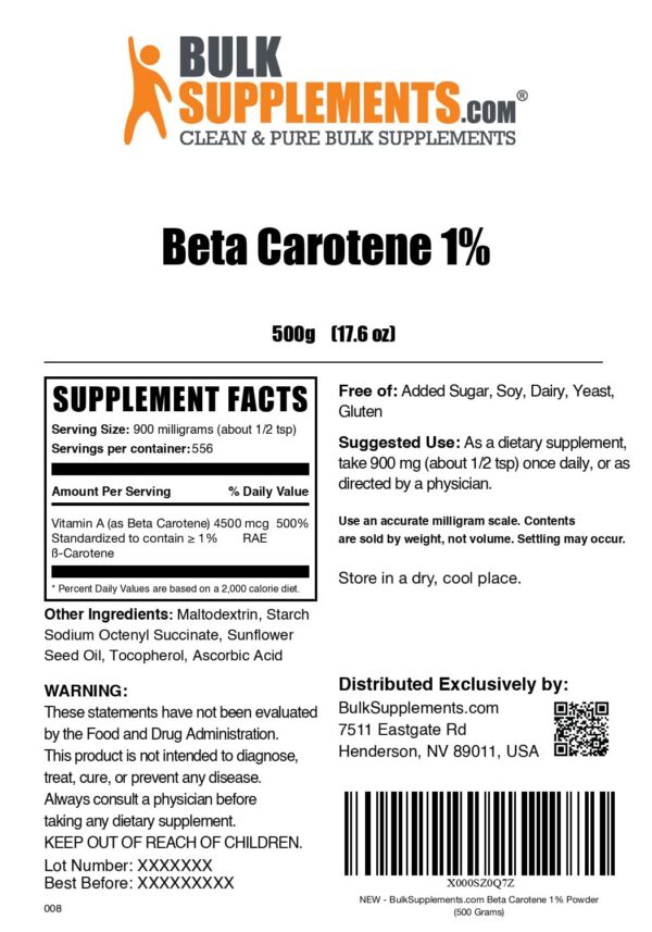 Detalle de la etiqueta de ingredientes