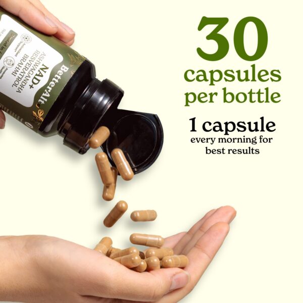 Better Alt cápsulas 30 unidades longevidad y energía