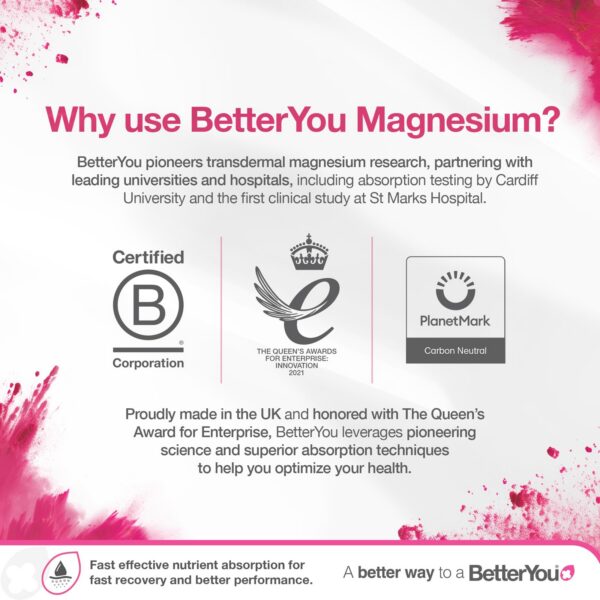 Botella BetterYou Gel Magnesio 5.07 oz