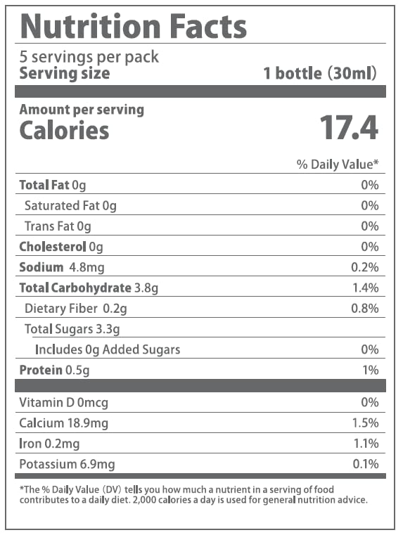 Interior de la botella BI-SU E-3000