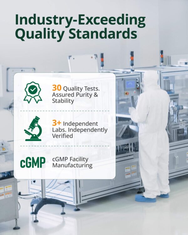 Etiqueta con dosis en parte trasera