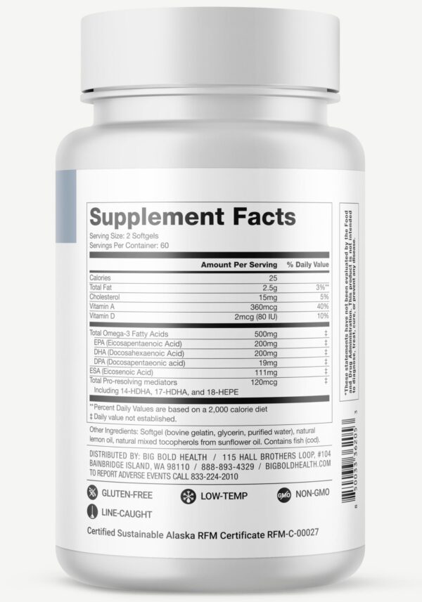 Envase en caja y etiqueta de producto