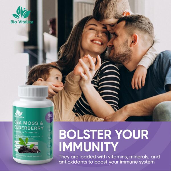 BIO VITALICA Gominolas Musgo Marino para niños