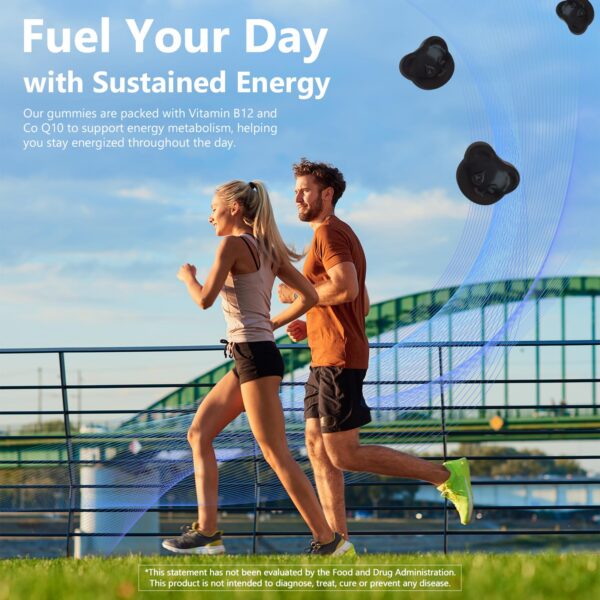 Gomitas rojas sobre fondo blanco