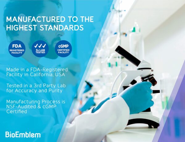 BioEmblem Vitamina D3 K2 apto para vegetarianos