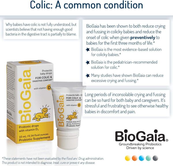 Etiquetado BioGaia ProTectis Baby Drops