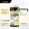 Frasco de gomitas CoQ10 Bio Krauter