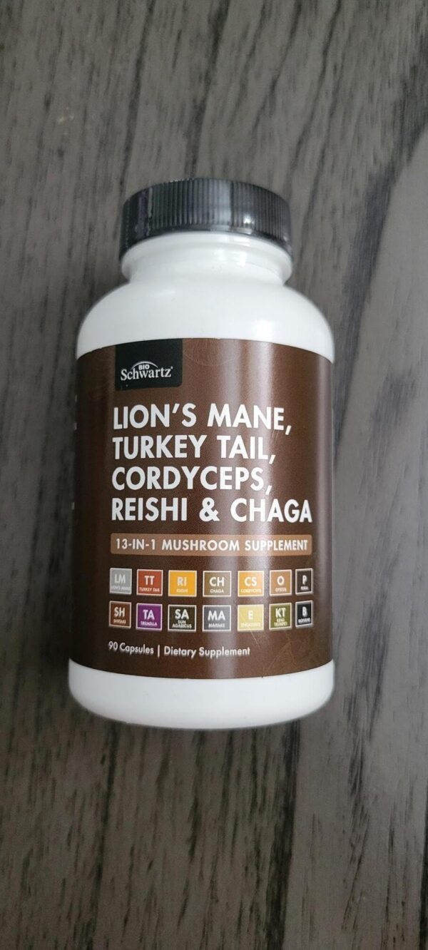 BioSchwartz complejo hongos con pimienta negra bioPerine para absorción