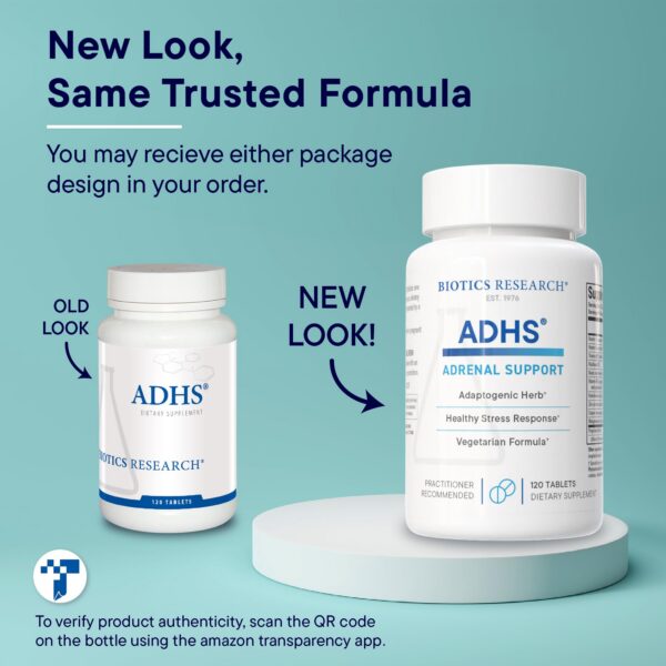 Version 1.0.0 Detalles de ingredientes Biotics ADHS Adrenal Support