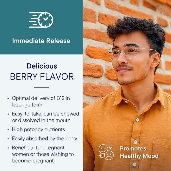 Biotics Research B12 B6 folato fórmula sin gluten