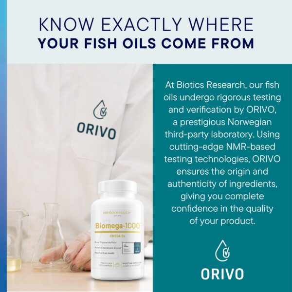 Biomega-1000 etiqueta detalle