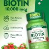 Biotina 10000mcg en tabletas veganas Nature's Truth