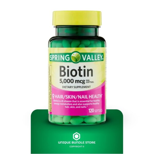 Version 1.0.0 Capsulas Biotina 5000 mcg en presentación