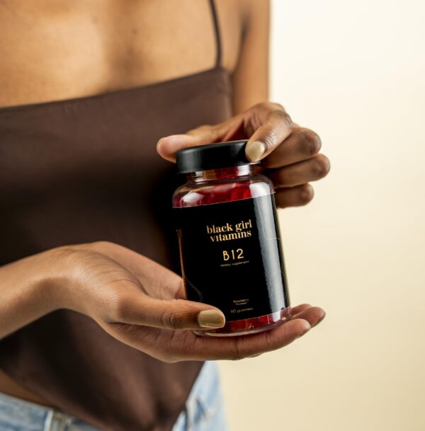 Etiqueta y envase de B12 gummies