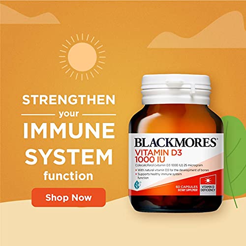 Blackmores vitamina d3 alta potencia suplemento diario