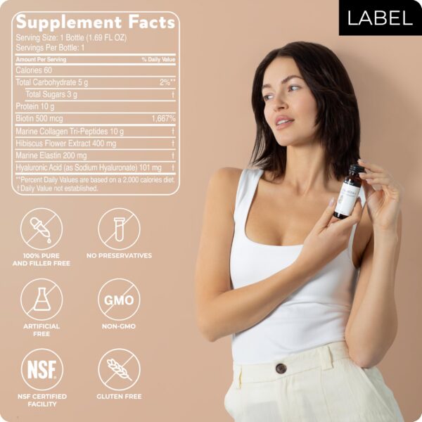 Etiqueta frontal legible