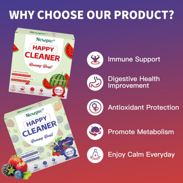 Version 1.0.0 Blltzzz Newpie Probiotic Powder disolucion en agua