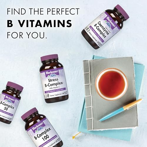 Version 1.0.0 Bluebonnet complejo b vegano libre gluten soya leche