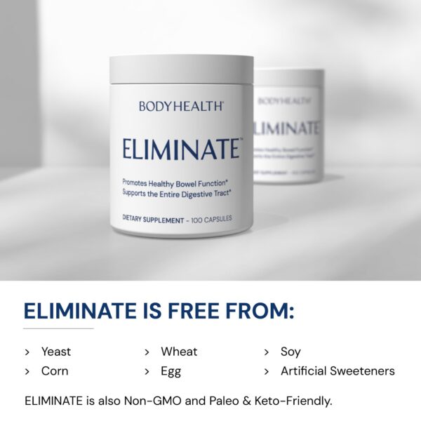 BodyHealth detox colon y limpieza intestinal en cápsulas