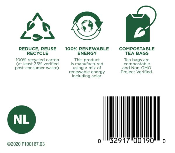 Bolsa individual té de ortiga orgánico Traditional Medicinals