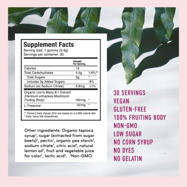 Bolsa resellable gomitas Microjoy sabor limón 30 porciones