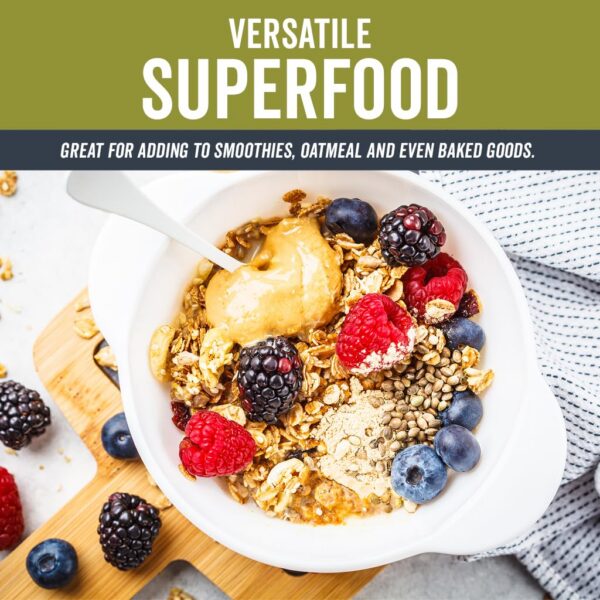 Bolsa sellada polvo maca orgánica Viva Naturals para energía