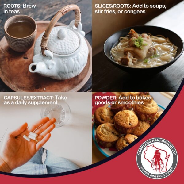 Version 1.0.0 Bolsitas té ginseng americano sin aditivos Dairyland