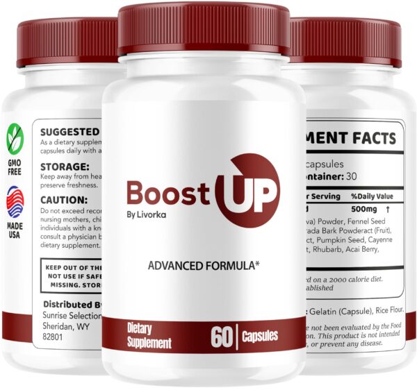 Boost Up cápsulas suplemento vigor masculino