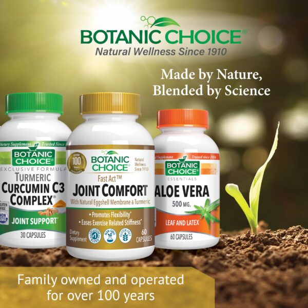 Paquete lateral Botanic Choice Fast Act Joint Comfort salud articular