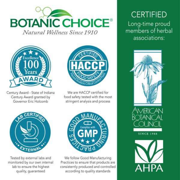 Botanic Choice triple magnesio advantage packaging view