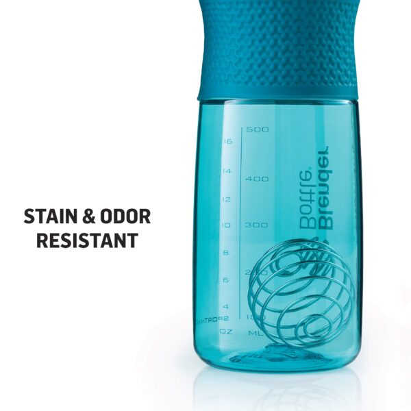 Version 1.0.0 Botella BlenderBottle SportMixer resistente a manchas y olores