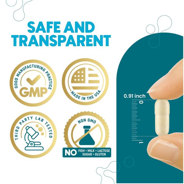 Botella y cápsulas de Zenavea L Metilfolato 15mg