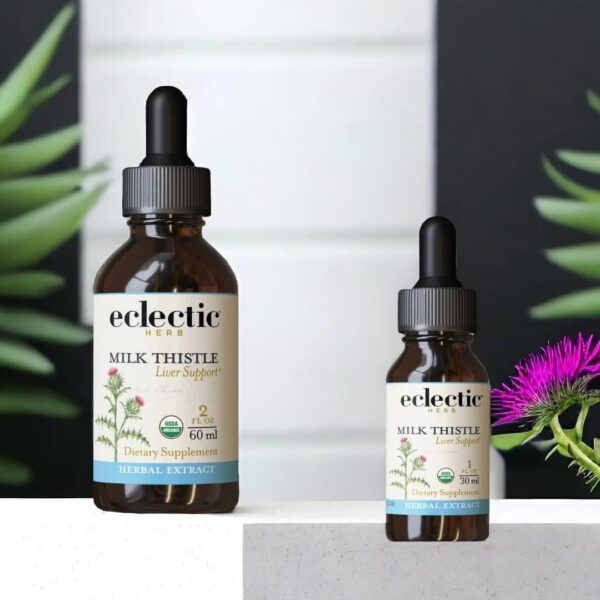 Botella extracto orgánico cardo mariano 30 ml