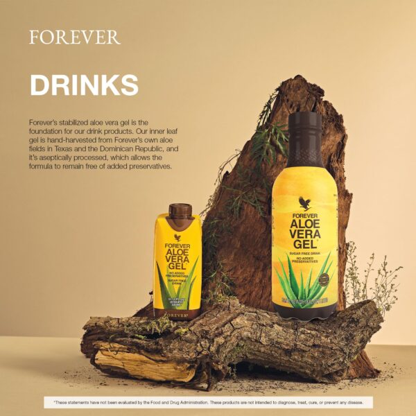 Botella gel aloe vera suplemento Forever Living