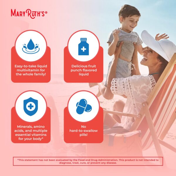 Botella de multivitamínico para mujeres, hombres y niños