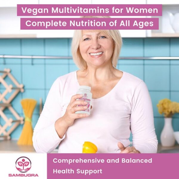 Packaging multivitaminas liposomales para mujeres Sambugra
