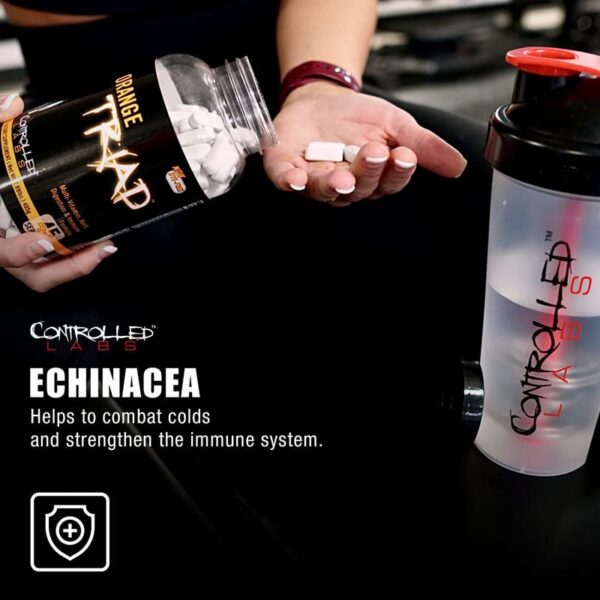 Botella de Orange Triad Multivitamínico