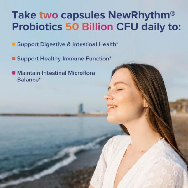 Botella probióticos NewRhythm femenina 100B CFU