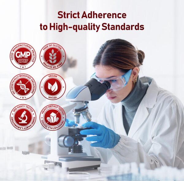 Botella de suplemento HiWell Berberina 60 cápsulas