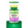 Botella de suplemento niacina flush free 60 cápsulas Spring Valley