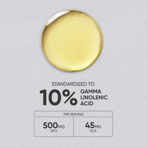 Botella suplementos aceite de onagra 500mg Sports Research