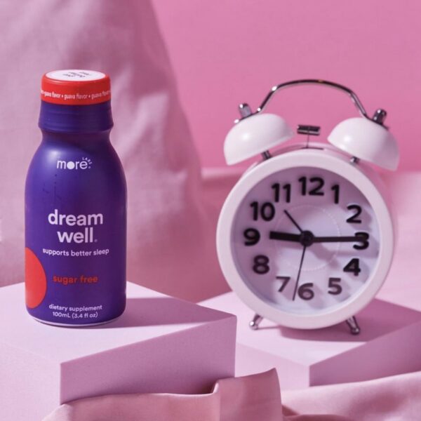 Botellas de Dream Well extracto de bálsamo de limón sin cafeína