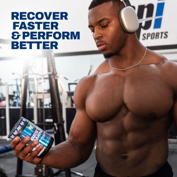 Envase BPI Best Aminos Arctic Ice en fondo blanco