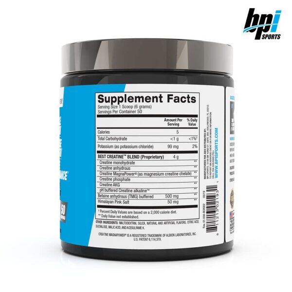 Version 1.0.0 BPI Sports Best Creatine porciones