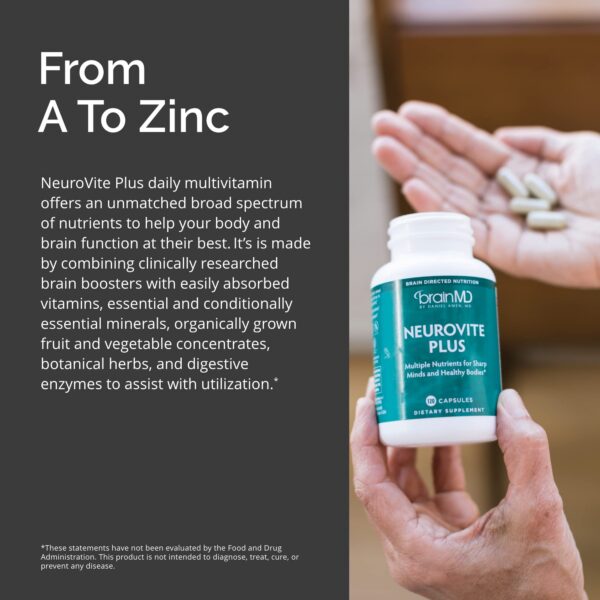 BrainMD NeuroVite Plus sin gluten